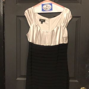 Black and White cocktail dress
